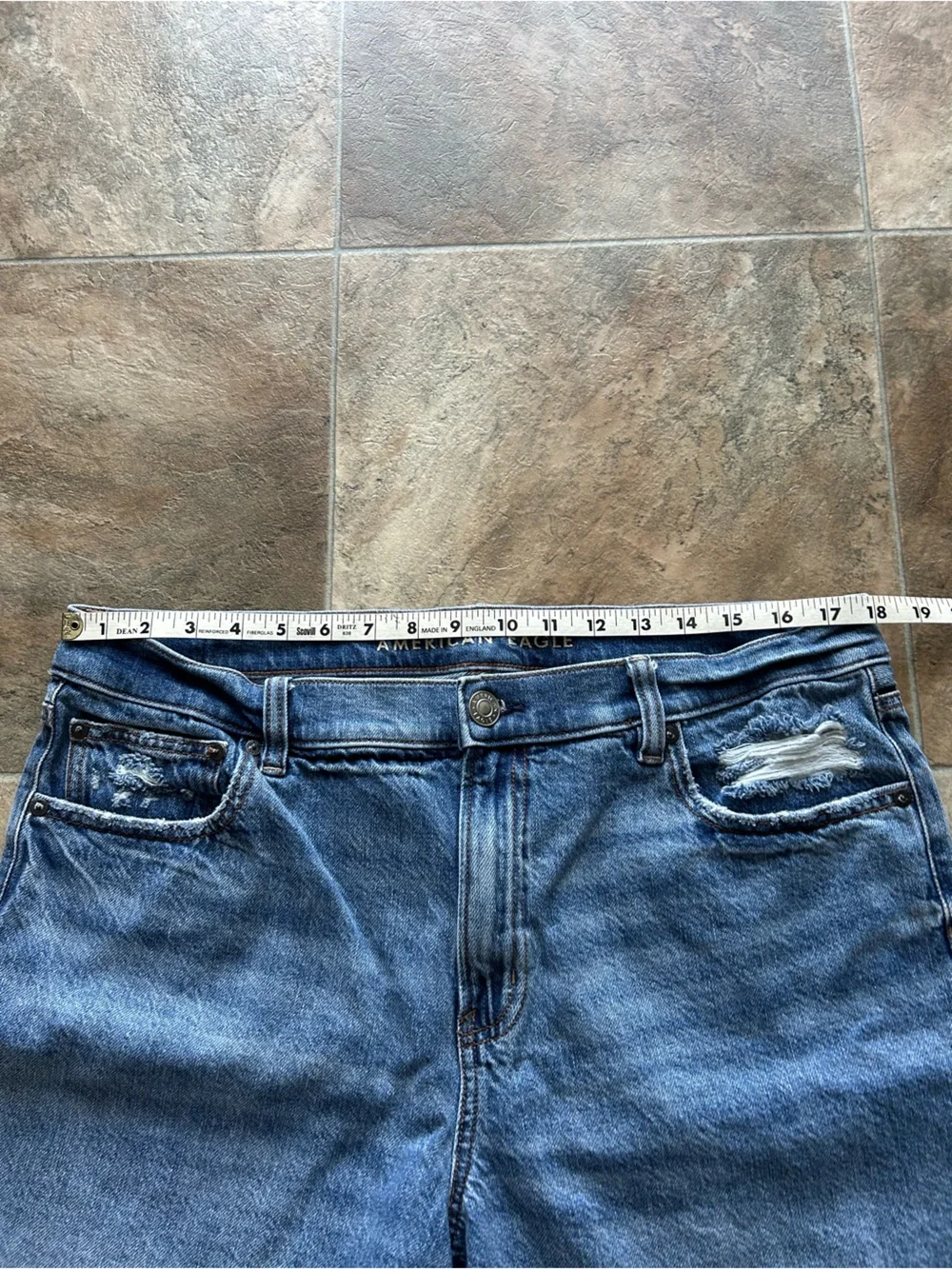 American Eagle ‘90s Boyfriend Bermuda denim short jorts size 16